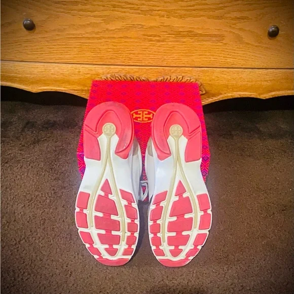 Tory Burch Good Luck Trainer women’s sneakers size 9 - Picture 7 of 9